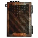 STOPBOX USA Pro Full-Size Rustic Flag - Stopbox Usa