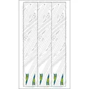 TAC VANES TAC 4.625" White Topo Wraps - Size B (13 pk) - TAC Vanes