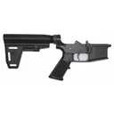 GREAT LAKES FIREARMS Complete AR15 Pistol Lower Receiver Braced Black - Great Lakes