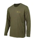BERETTA Wing Drop Long Sleeve T-Shirt Heather Mil Green - Beretta