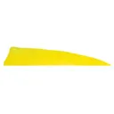 GATEWAY FEATHERS 4" Shield Cut Yellow-RW - Gateway