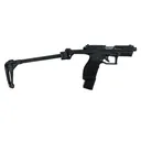 TAURUS 3TX22 22 LR 4.6" Bk 16/22rd T w/ Brace & Threaded Barrel - Black - Taurus