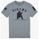 VIKTOS Varsity Tee Ash Heather M - VIKTOS