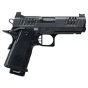 STACCATO C Optic Ready 9mm 4" 17rd Full Size Grip Flat Trigger - Black - Staccato