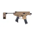 SIG SAUER MPX 9mm Pistol 3.5" PDW Coyote PCB 10rd CO - Sig Sauer