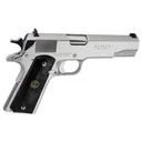IVER JOHNSON 1911A1 45 ACP 5" FS 8rd Chrome / Black Pearl - Iver Johnson Arms