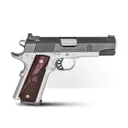 SPRINGFIELD ARMORY 1911 Ronin Operator 45 ACP 4.25" 8rd Pistol - Two-Tone w/ Laminate Wood Grips - Springfield Armory