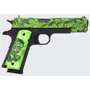 IVER JOHNSON 1911A1 45 ACP 5" 8rd Pistol - Green & Black Zombie Edition - Iver Johnson Arms
