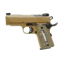 EAA Girsan MC1911SC Officer 45 ACP 3.4" 6rd Optic Ready Pistol - FDE w/ G10 Grips - European American Armory