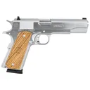 TRISTAR American Classic Govt 1911 45ACP 5" 8rd Pistol - Chrome / Wood - TriStar Arms