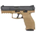 HK USA VP9 9mm 4.09" 17rd Pistol - FDE / Black - Heckler and Koch