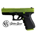 GLOCK G19 G3 9mm Zombie Green GlitterGunz - Glock
