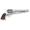 Cimarron 1858 Remington 44 Caliber 8" 6rd - Stainless - Cimarron Firearms