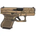 GLOCK G26 9mm 3.43" 10rd Pistol - Burnt Bronze Flag Cerakote - Glock
