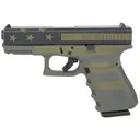 GLOCK G19 G3 9mm 4.49" 15rd Semi-Auto Pistol - Operator Flag Cerakote - Glock