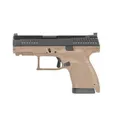 CZ-USA P-10 S 9mm 3.5" 12rd Pistol - Black / FDE - CZ-USA