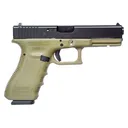 GLOCK G17 9mm 4.5" 17rd Pistol - OD Green / Black - Glock