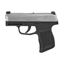 SIG SAUER P365 9mm 3.1" 10rd Pistol - Black / Stainless - Sig Sauer