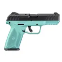 RUGER SECURITY-9 9mm 4" 15rd Pistol - Black / Turquoise - Ruger