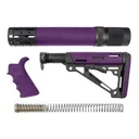 HOGUE AR-15/M-16 Kit Finger Groove Beavertail Grip Prpl - Hogue