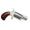 NAA Mini-Revolver 22 WMR 1.13" 5rd - Stainless w/ Rosewood Grips - North American Arms
