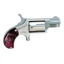 NAA Mini 22LR 1.1" SS 5rd Purple Pearl Grips - North American Arms