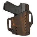VERSACARRY Guardian Water Buffalo Fits Dbl Stacked 4" RH Brn - Versacarry