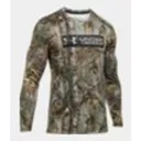 UNDER ARMOUR Long Sleeve Camo Tech T Realtree AP Xtra / Black - Under Armour