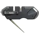 SMITH'S PP1-Tactical Black Glass Breaker/Sharpening Rod - Smiths