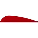 ARIZONA ARCHERY Traditional Vanes Red 3" 50pk - AAE Archery
