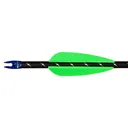 ARIZONA ARCHERY Elite Plastifletch Vanes Neon Green 2.375" 100pk - AAE Archery
