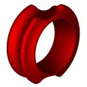 G5 OUTDOORS Meta Pro Peep Hunter 3/16" Red - G5 Outdoors