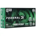 FEDERAL AMMO American Eagle 40 S&W 120gr Lead Free Ball Ammunition | 50 Rounds - Federal Ammo