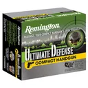 REMINGTON Ultimate Defense Compact 9mm 124gr Jacketed Hollow Point Ammunition | 20 Rounds - Remington