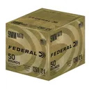 FEDERAL AMMO 9mm 124gr Military Grade FMJ Ammunition | 50 Rounds - Federal