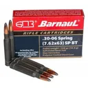 BARNAUL AMMO 30-06 140Gr Soft Point Steel 20rd - Barnaul