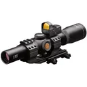 BURRIS MTAC Riflescope 1-4x24mm Tactical Kit, Black - Burris Optics