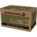 WINCHESTER USA 5.56 NATO 62gr Full Metal Jacket Green Tip Ammunition | 200 Rounds - Winchester