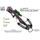 TENPOINT Lady Shadow Pro-View 2 Scope ACUdraw 50 Muddy Girl - Tenpoint