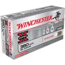 WINCHESTER Super X 380 ACP 95 gr Winclean Brass Enclosed Ammunition | 50 Rounds - Winchester