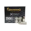 BROWNING AMMO 9mm X-Point Defense 147Gr 20rd - Browning