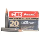 BARNAUL AMMO 223 Rem 62Gr FMJBT 20rd - Barnaul