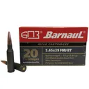 BARNAUL AMMO 5.45x39 60gr Full Metal Jacket Steel Ammunition | 20 Rounds - Barnaul