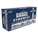 FIOCCHI Range Dynamics 10mm 180gr Full Metal Jacket Truncated Cone Ammunition | 50 Rounds - Fiocchi