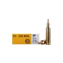 SELLIER BELLOT 22-250 Rem 55Gr 2770 FPS SP 20rd - Sellier & Bellot