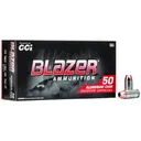 BLAZER AMMO Clean-Fire 40 S&W 180gr Lead Free TMJ Ammunition | 50 Rounds - CCI Ammunition