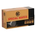WALTHER ARMS 22 LR RWS SPECIAL Match 50CT A - Walther Arms