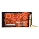 HSM AMMO 223 Remington 90Gr HPBT MatchKing 50rd - Hsm