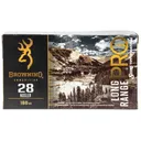 BROWNING Long Range PRO 28 Nosler 160gr Match Rifle Ammunition | 20 Rounds - Browning