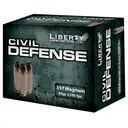 LIBERTY AMMUNITION Civil Defense 357 Mag 50gr Hollow Point Ammunition | 20 Rounds - Liberty Ammunition